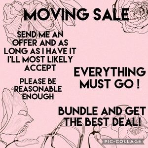 I’m moving and need to get rid of everything ! Bundle and get great deals !